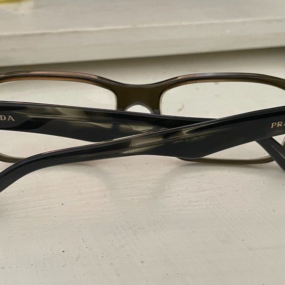 Prada Brown Tortoise Frames Glasses VPR 16M 53 16 - Picture 6 of 6